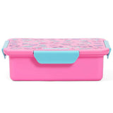 Eazy Kids Gen Z Lunch Box Set and Tritan Water Bottle 450ml - Pink