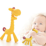 Eazy Kids Giraffe Teether - Yellow