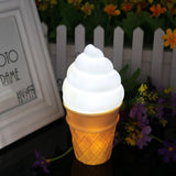 Eazy Kids Ice Cream Lamp Light - White