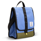 Eazy Kids Insulated, Foldable & Stylish Lunch Bag - Blue & Olive