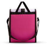 Eazy Kids Insulated, Foldable & Stylish Lunch Bag - Pink & Lavender