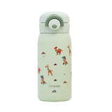 Eazy Kids Double Wall Insulated School Water Bottle 350ml - Green