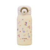 Eazy Kids Double Wall Insulated School Water Bottle 350ml - Ivory