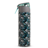 Eazy Kids Dinosaurs Insulated Water Bottle With Spray 640ml - Green