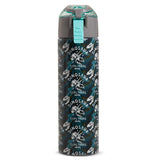 Eazy Kids Dinosaurs Insulated Water Bottle With Spray 640ml - Green