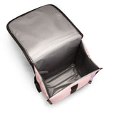 Eazy Kids Jumbo Bento Lunch Box With Lunch Bag, Thermos & Dip Jar- Pink