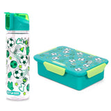 Eazy Kids Football Lunch Bag Set - Green (Set of 3)