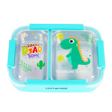 Eazy Kids Dinosaur Lunch Box - Green
