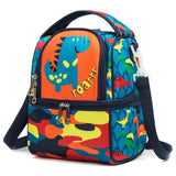 Eazy Kids Dinosaur Lunch Bag / Picnic bag -  Blue