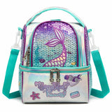 Eazy Kids Mermaid Lunch Bag / Picnic bag - Green