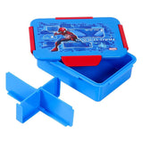 Marvel Spider-Man 4 Compartment Convertible Bento Lunch Box - Blue