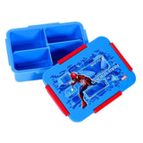 Marvel Spider-Man 4 Compartment Convertible Bento Lunch Box - Blue