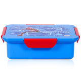 Marvel Spider-Man 4 Compartment Convertible Bento Lunch Box - Blue