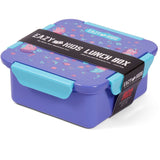 Eazy Kids Mermaid Lunch Box 650ml - Purple
