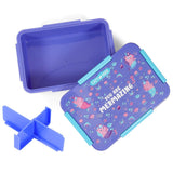Eazy Kids Mermaid Lunch Box 850ml - Purple