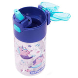 Eazy Kids Mermaid Lunch Box and Tritan Water Bottle 450ml - Purple