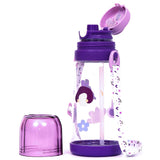Eazy Kids Water Bottle 600ml With straw - Purple