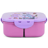 Eazy Kids Square 1000ml Bento Lunch Box - Rabbit Pink