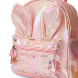 Eazy Kids School Backpack 9Inch - Rabbit Pink