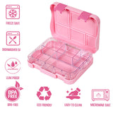 Eazy Kids Girl Power School Bag Combo Set - Pink (Set of 5)