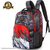 Eazy Kids Fast & Fearless 20Inch School Bag With Laptop Compartment - Black