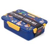 Eazy Kids Dinosaur School Bag Combo Set - Blue (Set of 5)