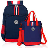 Eazy Kids School Bag Combo Set 16 Inch - Blue