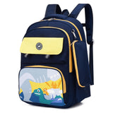 Eazy Kids 18Inch Dino School Bag With Pencil Case -Blue