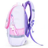 Eazy Kids School Bag Unicorn Purple And Pink 15Inch