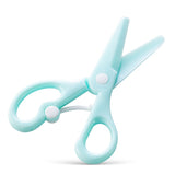 Eazy Kids School Scissors for Kids with Lock– Blue