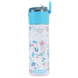 Eazy Kids Shark Tritan Water Bottle with Snack Box 450ml - Blue