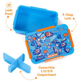 Eazy Kids Soccer Lunch Box 850ml - Blue