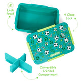 Eazy Kids Soccer Lunch Box 850ml - Green