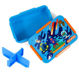 Eazy Kids Space Lunch Box 850ml - Blue
