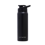 Eazy Kids Stainless Steel Sports Water Bottle 700ml - Black