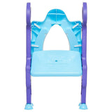 Eazy Kids Step Stool Foldable Potty Trainer Seat - Light Blue