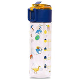 Eazy Kids T-Rex Lunch Box And Tritan Water Bottle 450ml - Blue