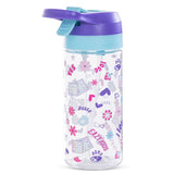 Eazy Kids Tritan Water Bottle With Spray 500ml - Purple