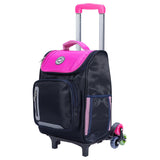Eazy Kids Trolley School Bag 15Inch - Pink