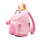 Nohoo Unicorn 3D  Bag With Bento Lunch Box - Pink