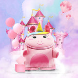 Nohoo Unicorn 3D  Bag With Bento Lunch Box - Purple