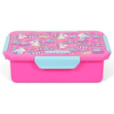 Eazy Kids Unicorn Desert Lunch Box And Tritan Water Bottle With Spray 750ml - Pink
