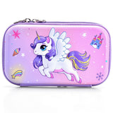 Eazy Kids 3D Unicorn XL Pencil Case-Pink