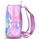 Eazy Kids Unicorn Pop-it Bag 10Inch - Pink