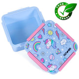 Eazy Kids Unicorn LunchÂ Box 650ml - Pink