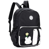 Eazy Kids Vogue School Bag 17Inch - Black