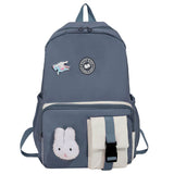 Eazy Kids Vogue School Bag 17Inch - Blue