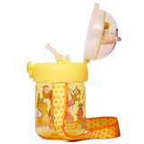 Eazy Kids Water Bottle 580ml With straw - Yellow