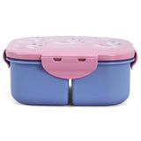 Eazy Kids Square Bento Lunch Box - Flamingo Pink