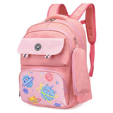 Eazy Kids Unicorn Planet School Bag 18Inch With Pencil Case - Pink
